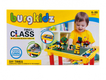 Конструктор арт. LXA043 Блоки со столиком 200 дет. в кор.~/24шт./