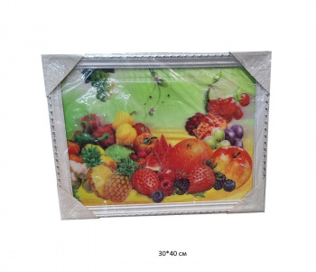 Картина объемная арт. 502835 Натюрморт 3D в пак. Картина объемная арт. 502835 Натюрморт 3D в пак.