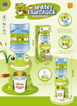 Мини-Кулер арт. 2016-159 "Лягушка" зеленый в кор.)