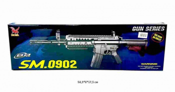 Оружие арт. 0902 Автомат с пульками, прицелом в кор._