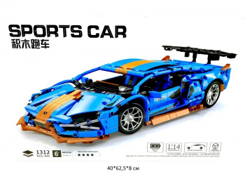 Конструктор арт. RB0030 Автомобиль 1312 дет. в кор._