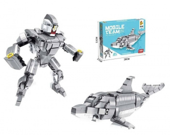 Конструктор арт. 663014 Дельфин трансформер 246 дет. в кор._ Конструктор арт. 663014 Дельфин трансформер 246 дет. в кор._