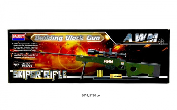 Конструктор арт. 21167 Снайперская винтовка 804 дет. в кор._