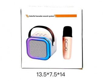 Колонка музыкальная арт. 15778-15 С микрофоном в кор._ Колонка музыкальная арт. 15778-15 С микрофоном в кор._