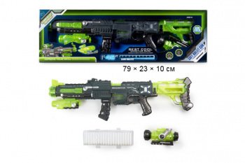 Оружие арт. FJ559 Бластер с аксессуарами в кор. /12 шт./• Оружие арт. FJ559 Бластер с аксессуарами в кор. /12 шт./•