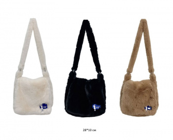 Сумка арт. 1216-209 Меховая цвета микс в пак. Сумка арт. 1216-209 Меховая цвета микс в пак.