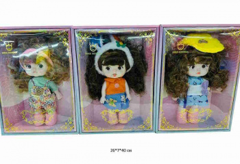 Кукла арт. 36343 Кудряшка в ассортименте в кор.• Кукла арт. 36343 Кудряшка в ассортименте в кор.•