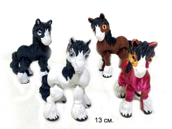 Фигурка 3Д арт. WT-814-601 Лошадь подвижная цвета микс 13 см в пак. Фигурка 3Д арт. WT-814-601 Лошадь подвижная цвета микс 13 см в пак.