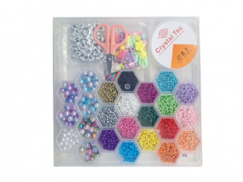 Набор для плетения арт. YY26X-6 Бусины, бисер в кор.= Набор для плетения арт. YY26X-6 Бусины, бисер в кор.=