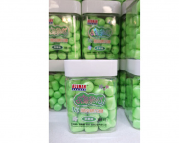 Маршмеллоу арт. 900596-2/240943-2 Зеленое яблоко 80 г в банке 1 шт.'#