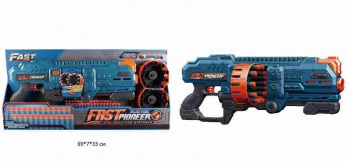 Бластер арт. BIG917 На батар. с мягкими пулями в кор. 69*7*33 Бластер арт. BIG917 На батар. с мягкими пулями в кор. 69*7*33