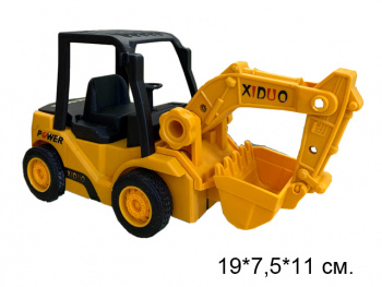 Экскаватор арт. LD1000 Колесный инерц. в пак 19*7,5*11 Экскаватор арт. LD1000 Колесный инерц. в пак 19*7,5*11