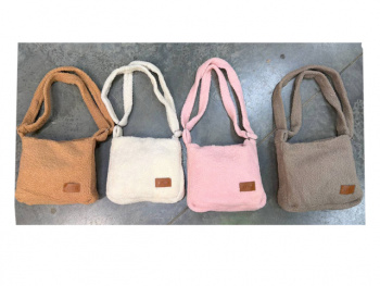 Сумка арт. 209106 Плюшевая цвета микс 1 шт. в пак. Сумка арт. 209106 Плюшевая цвета микс 1 шт. в пак.