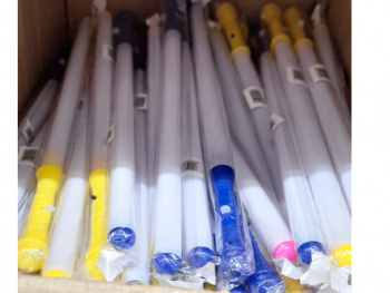 Палочка арт. 1103 Свет. прозрачная с рисунком, цвета микс в пак.= Палочка арт. 1103 Свет. прозрачная с рисунком, цвета микс в пак.=