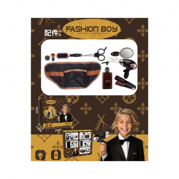 Набор стилиста арт. 1989-9 Барбершоп 9 предметов в кор. 25*22*6,5