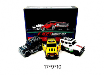 Модель металл. арт. LDP-3AA Джип цвета микс (6 шт.) шоубокс_ Модель металл. арт. LDP-3AA Джип цвета микс (6 шт.) шоубокс_