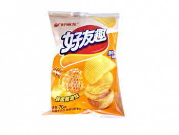 Чипсы арт. 823684 Картофельные Сливочно-медовый вкус 70 г 1 шт. в пак. (20 шт.);