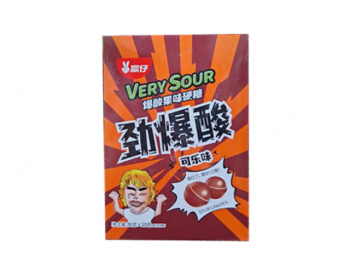 Конфета арт. 675849/674187 Суперкислая "Кола" 26 г 20 шт. в кор./