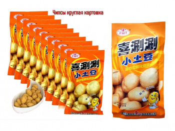 Чипсы арт. 500404 Картофельный шарик 20 г 20 шт. упаковка#'^ Чипсы арт. 500404 Картофельный шарик 20 г 20 шт. упаковка#'^