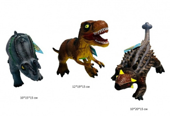Динозавр арт. 075-79 Фигурка в ассортименте звук в пак.•