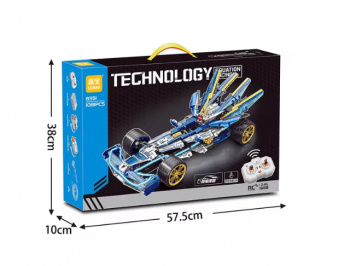 Конструктор арт. 8391 Автомобиль 1132 дет. на р/у в кор.•