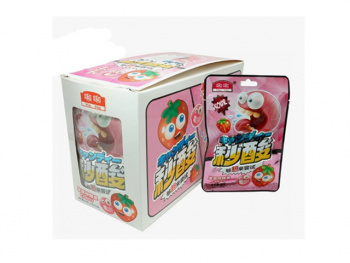 Конфета арт. 851463/851418-1 "Клубника" кислая 24 г 20 шт. упаковка#,