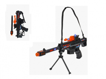 Оружие арт. 3306 Пулемет на батар. звук, свет в пак.= Оружие арт. 3306 Пулемет на батар. звук, свет в пак.=