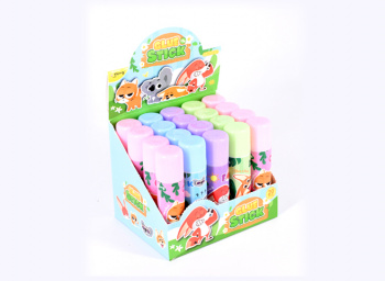 кц_Клей-карандаш арт. YL242118-15 "Зверушки" 8 гр (20 шт.) шоубокс