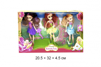 Кукла арт. 559 Фея Набор 3 шт. в коробке_/120 шт./ Кукла арт. 559 Фея Набор 3 шт. в коробке_/120 шт./