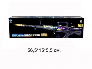 Оружие арт. AK-85D Автомат на батар. свет, звук в кор._•/60 шт./ Оружие арт. AK-85D Автомат на батар. свет, звук в кор._•/60 шт./