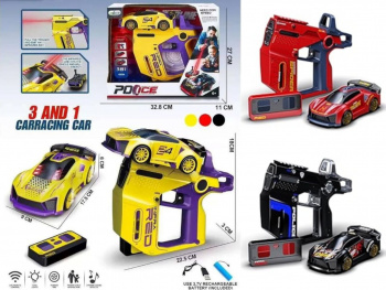 Машина на р/у арт. TCS01 Игра для двоих "Гонка с задержанием" цвета микс в кор._