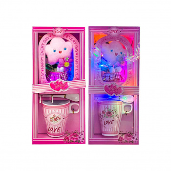 Подарочный набор арт. 623-501 "Love" 2 предмета + игрушка в кор.