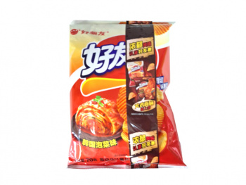 Чипсы арт. 823622 Картофельные Вкус кимчи по-корейски 70 г 1 шт. в пак. (20 шт.);