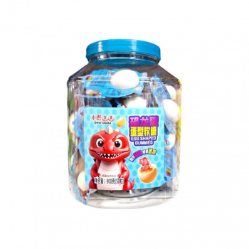 Мармелад арт. 429378 Яйцо с фигуркой "Дракон" 18 г 50 шт. в банке#