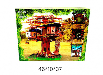 Конструктор арт. JQW24007 Дом на дереве 3086 дет. в кор._