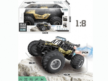 Машина на р/у арт. RQ3055" Внедорожник с акк.свет,звук.дым в кор.54*36*28 шт./