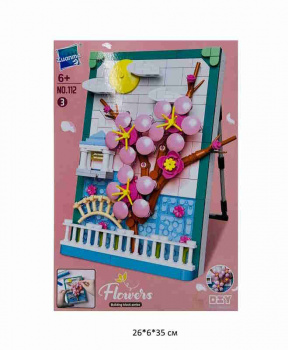 Конструктор арт. 112-3 Картина "Ветка сакуры" в кор.~ Конструктор арт. 112-3 Картина "Ветка сакуры" в кор.~