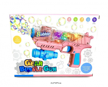 Пистолет арт. 028-5A Бластер шестеренки и мыльные пузыри в кор._ Пистолет арт. 028-5A Бластер шестеренки и мыльные пузыри в кор._