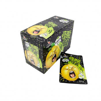 Конфета арт. 501176-4 Кислая "Лимон" 24 г 20 шт. в кор.'