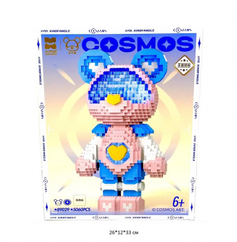 Конструктор арт. 89029 Микро Медведь 5060 дет. в кор._