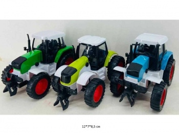 Трактор арт. 0488-710Z Цвета микс (12 шт.) шоубокс~ Трактор арт. 0488-710Z Цвета микс (12 шт.) шоубокс~