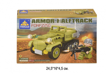 Конструктор арт. KY82063-8 Военная машина  в кор._