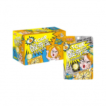 Конфета арт. 532484/532392 Кислая "Лимон" 26 г 20 шт. в кор./