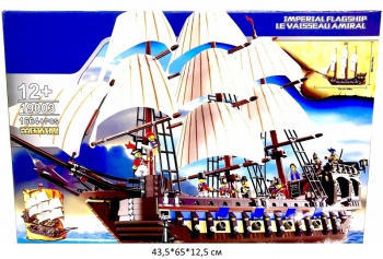 Конструктор арт. 19003 Корабль 1664 дет. в кор._/6 шт./ Конструктор арт. 19003 Корабль 1664 дет. в кор._/6 шт./