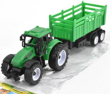 Трактор арт. 669-11 С прицепом инерц. в пак. 30*13*6 Трактор арт. 669-11 С прицепом инерц. в пак. 30*13*6