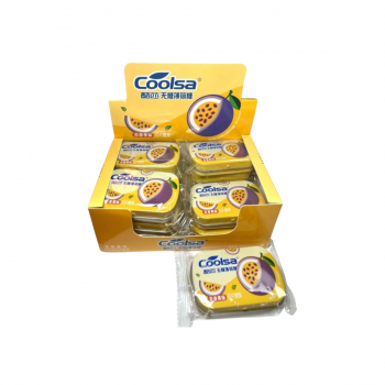 Конфета арт. 863774/863651 Драже мятное без сахара "Маракуйя" 16 г 12 шт. в кор.#