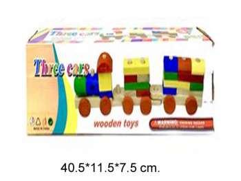 Деревянная игрушка арт. 93-55 Сортер Паровозик в кор._/40 шт./ Деревянная игрушка арт. 93-55 Сортер Паровозик в кор._/40 шт./