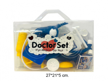 Набор доктора арт. 8807-6 В пластик. чемодане• Набор доктора арт. 8807-6 В пластик. чемодане•