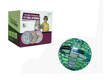 Шар летающий арт. MQ9218 Спиннер цвета микс, от руки, USB в кор.= Шар летающий арт. MQ9218 Спиннер цвета микс, от руки, USB в кор.=