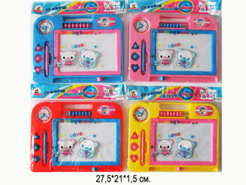 Доска для рисования арт. B990-40" В пакете 27,5*21*1,5 Доска для рисования арт. B990-40" В пакете 27,5*21*1,5